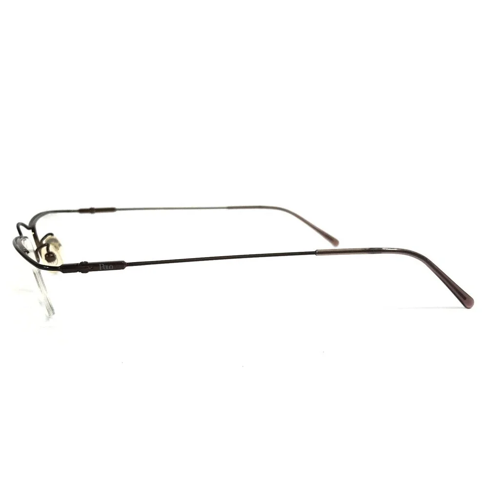 Polo Ralph Lauren Eyeglasses Frames POLO 435 7PR Brown Rectangle 45-20-140